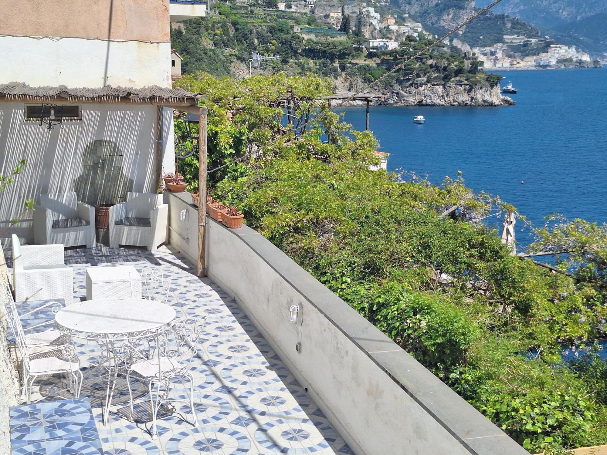 Villa Gianna Amalfi Coast Conca dei Marini Dış mekan fotoğraf